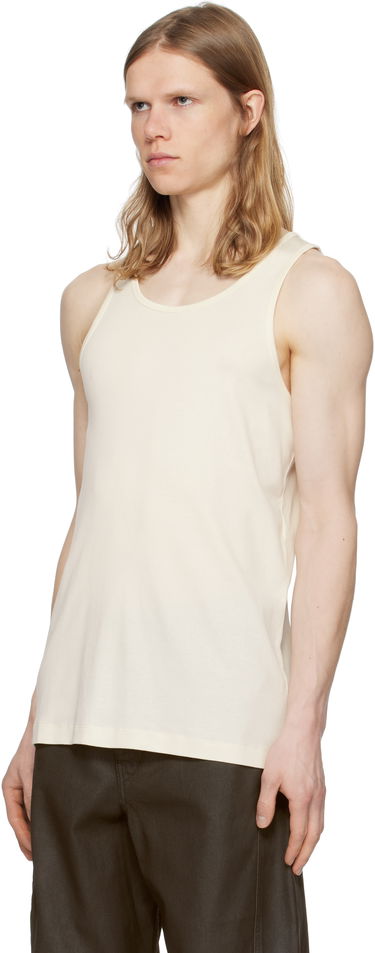 Tielko LEMAIRE Lemaire Cotton Tank Top Béžová | TO1336 LJ1016, 3