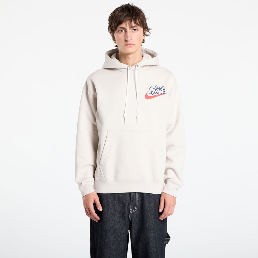 Mikina Nike Solo Swoosh Fleece Hoodie Béžová | IH4293-104
