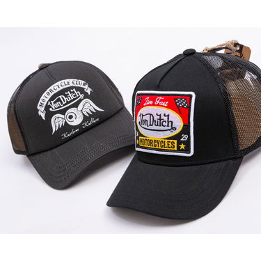 Šiltovka Von Dutch Von Dutch Live Fast Trucker Cap Čierna | VD/0/CAS1/BLACKY1B, 4