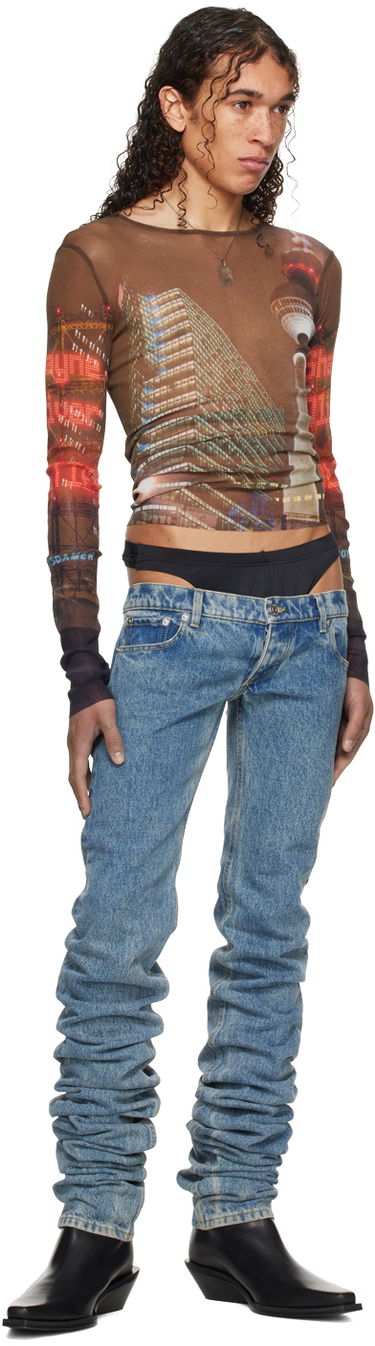 Tielko Jean Paul Gaultier Gaultier Shayne Oliver Edition Long Sleeve Graphic T-Shirt Rôznofarebný | 24/27-U-TO192-T551-60405030, 4