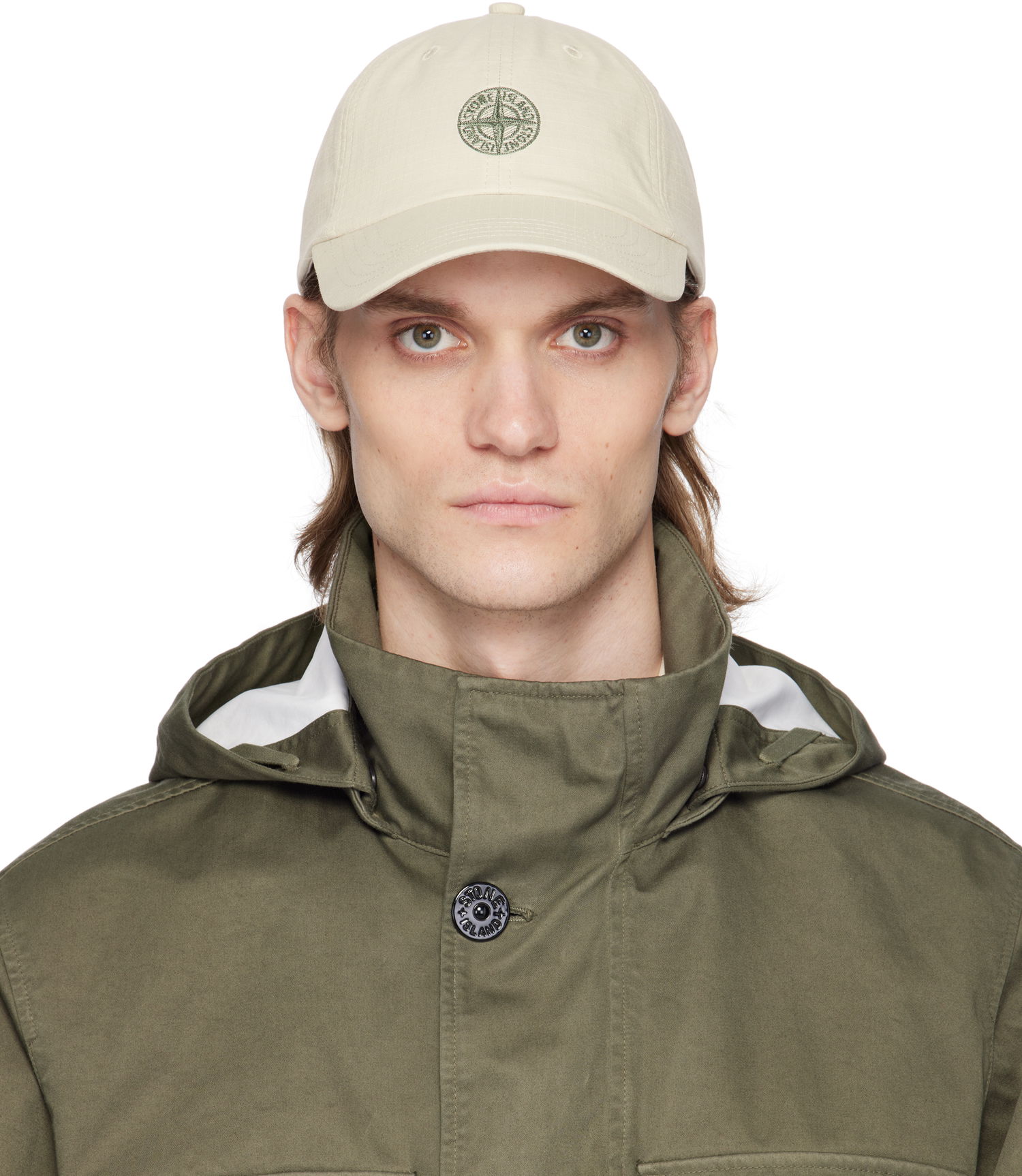 Šiltovka Stone Island Stone Island Ripstop Cotton Cap Béžová | K1S15 9100010 S0154, 0