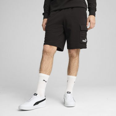 Šortky Puma Essentials Logo 10" Cargo Shorts Čierna | 682662_01, 0