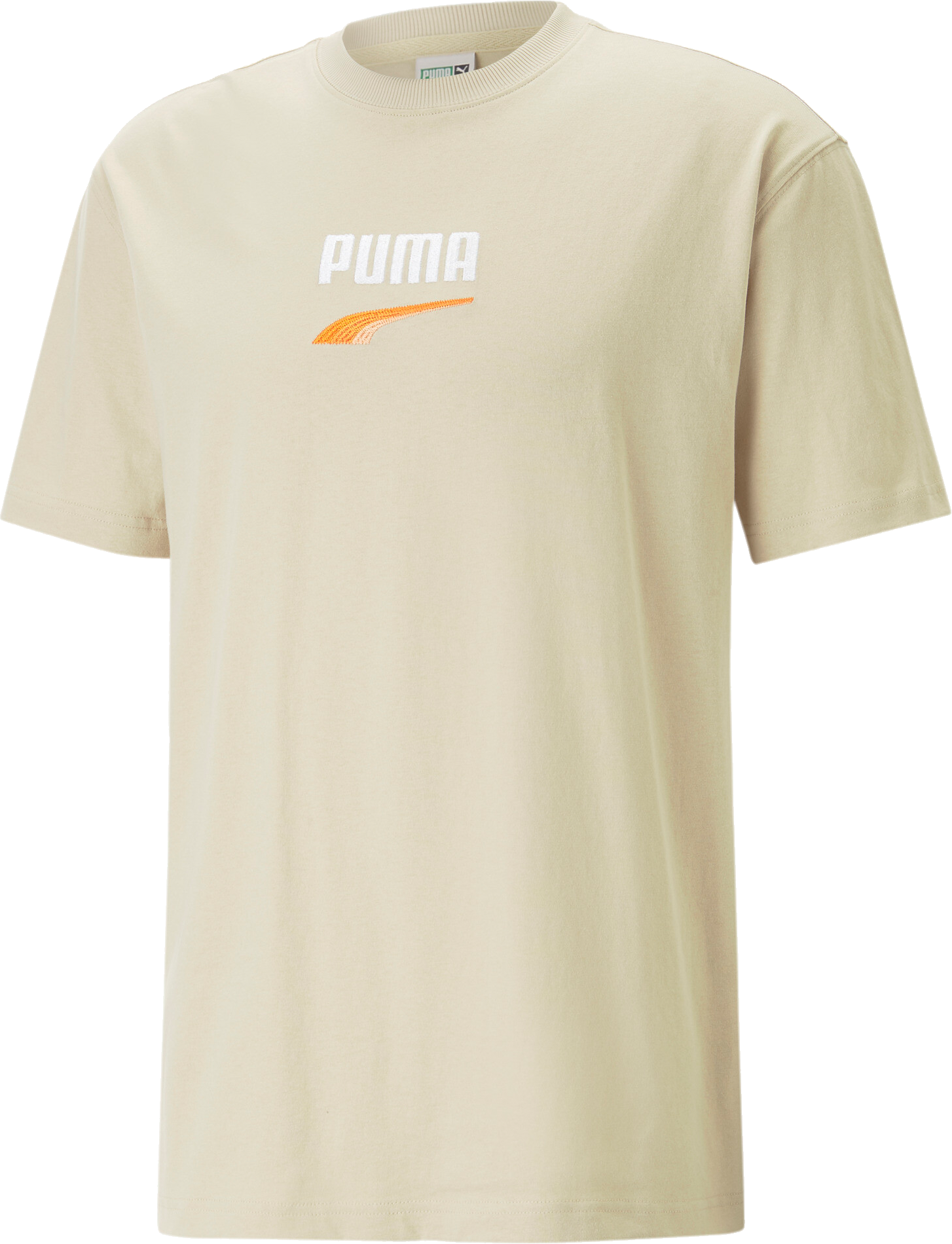Tričko Puma DOWNTOWN Logo Short Sleeve T-Shirt Béžová | 538248-088, 0