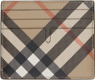 Peňaženka Burberry Burberry Sandon Card Holder Béžová | 8112305, 0