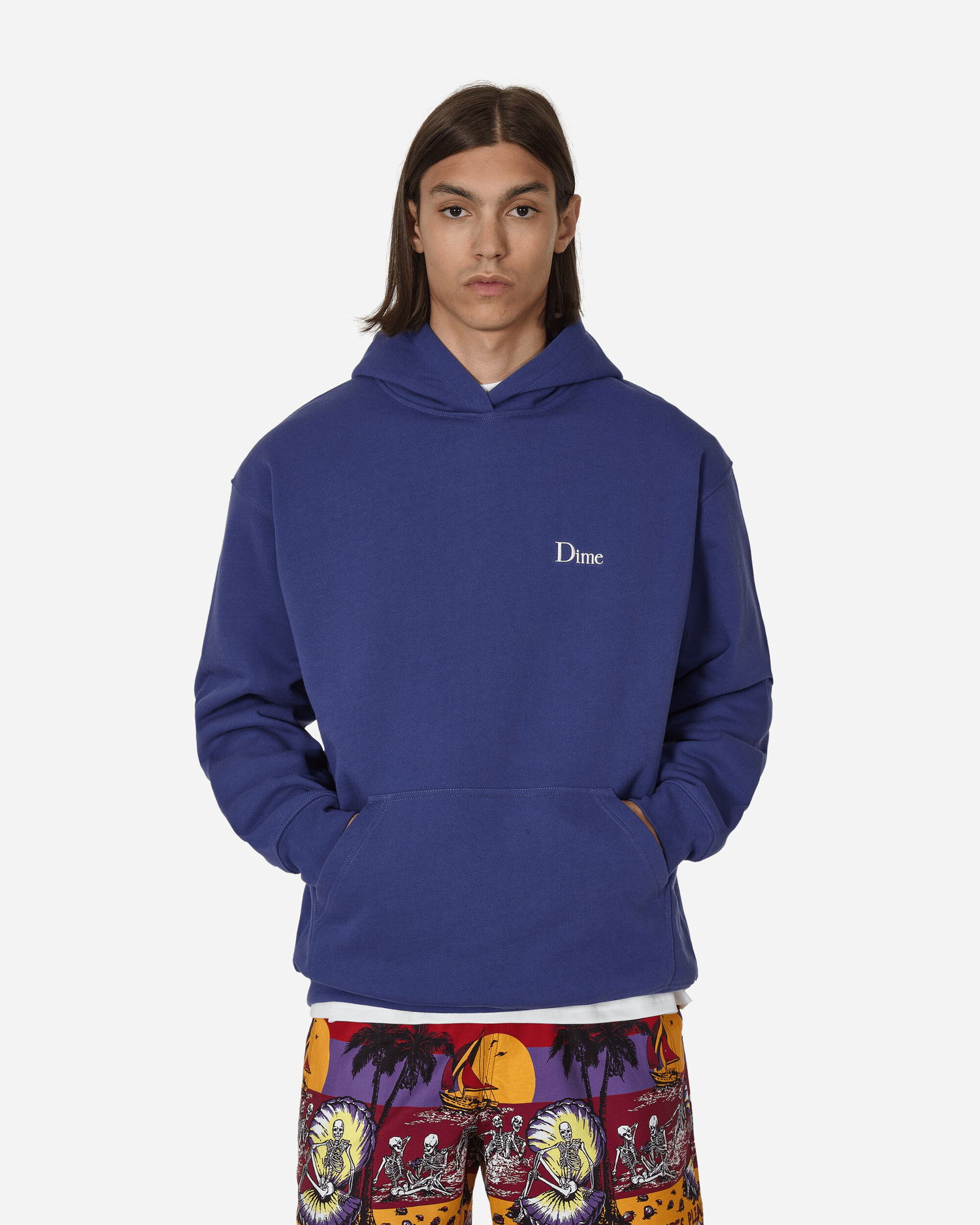 Mikina Dime Classic Small Logo Hoodie Fialová | DIMESU2311MUL, 1