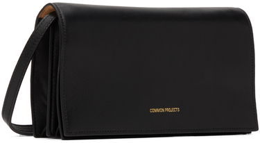 Taška cez rameno Common Projects Common Projects Small Leather Messenger Bag Čierna | ARTICLE 9190, 1