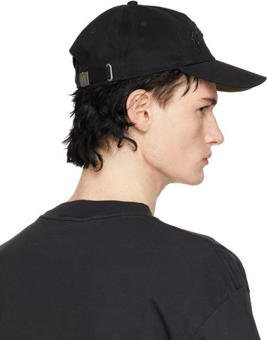 Šiltovka Palm Angels Curved Logo Cotton Twill Cap Čierna | PMLB10AS25FAB0011010, 2