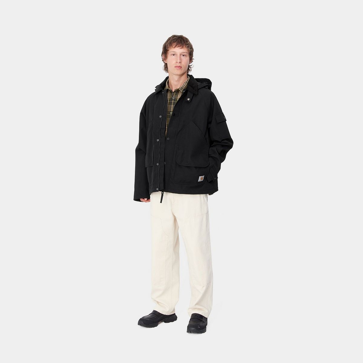 Clarton Hooded Workwear Jacket