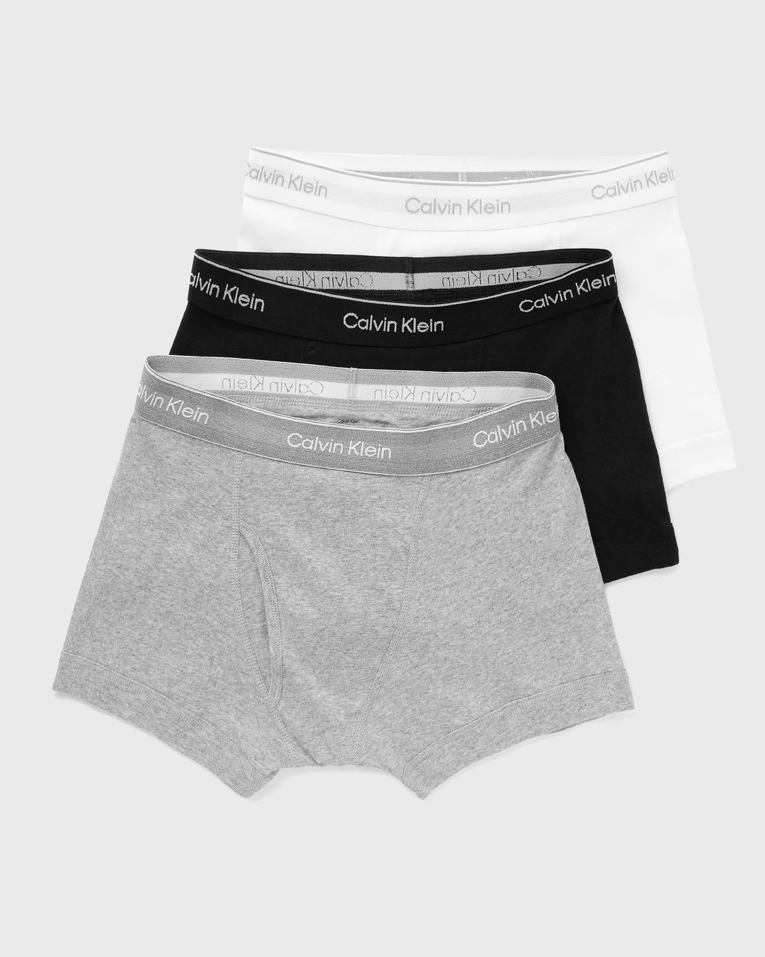 Boxerky CALVIN KLEIN TRUNK 3PK Boxer Briefs, Size XXL Šedá | 000NB4002AMP1, 0