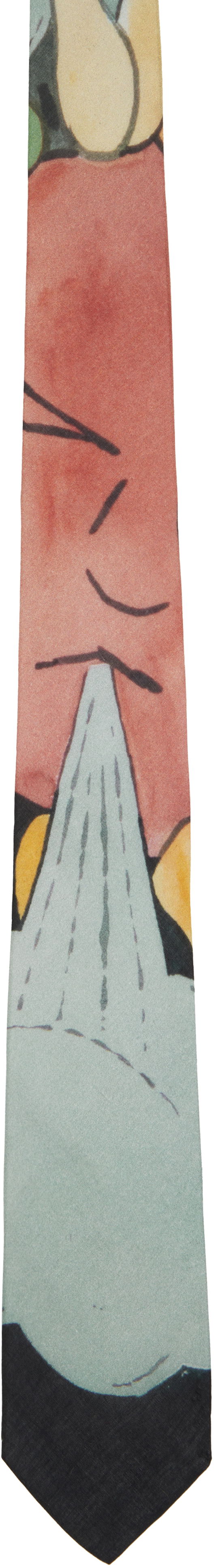 Šál OUR LEGACY Our Legacy Printed Tie Rôznofarebný | A2258TSP, 0
