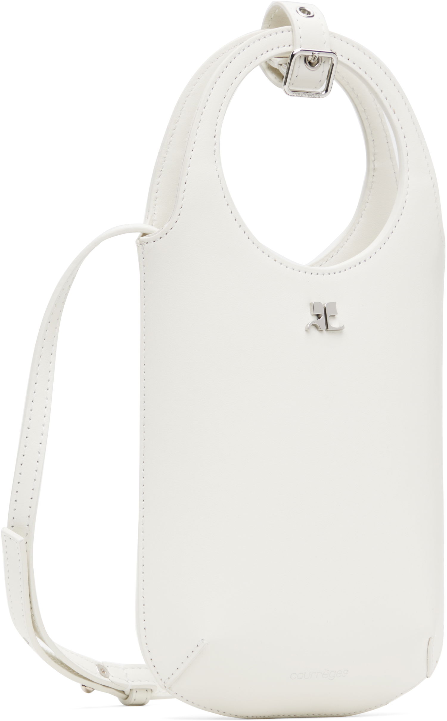 Kabelka Courrèges Courrèges Slim Holy Bag Biela | 225GSA178CR0065, 1
