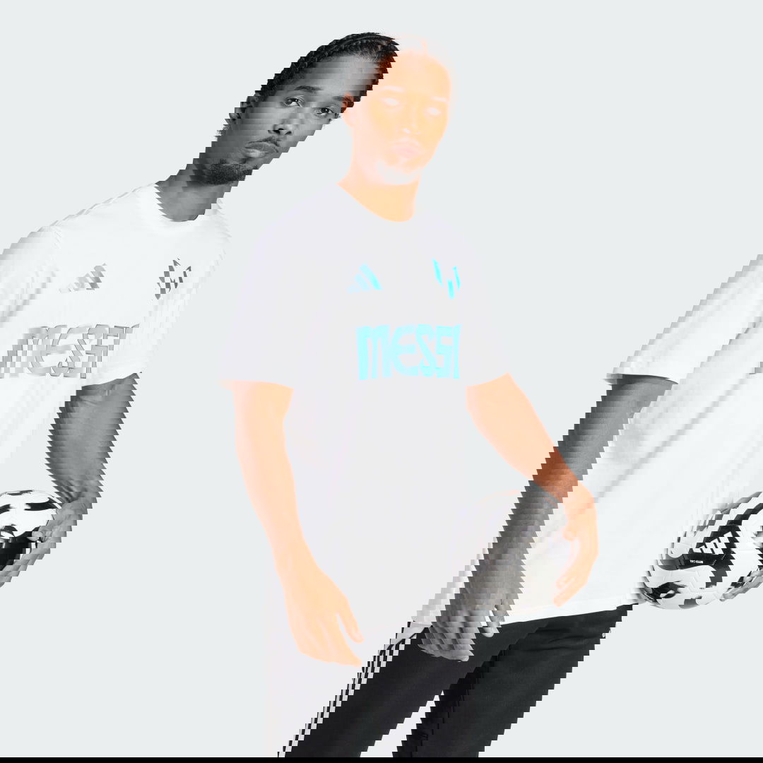 Tričko adidas Performance Graphic T-Shirt Biela | JJ1418, 1