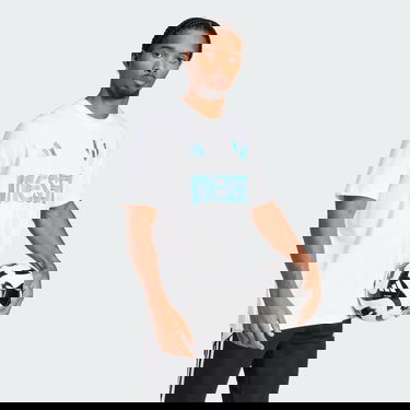 Tričko adidas Performance Graphic T-Shirt Biela | JJ1418, 1