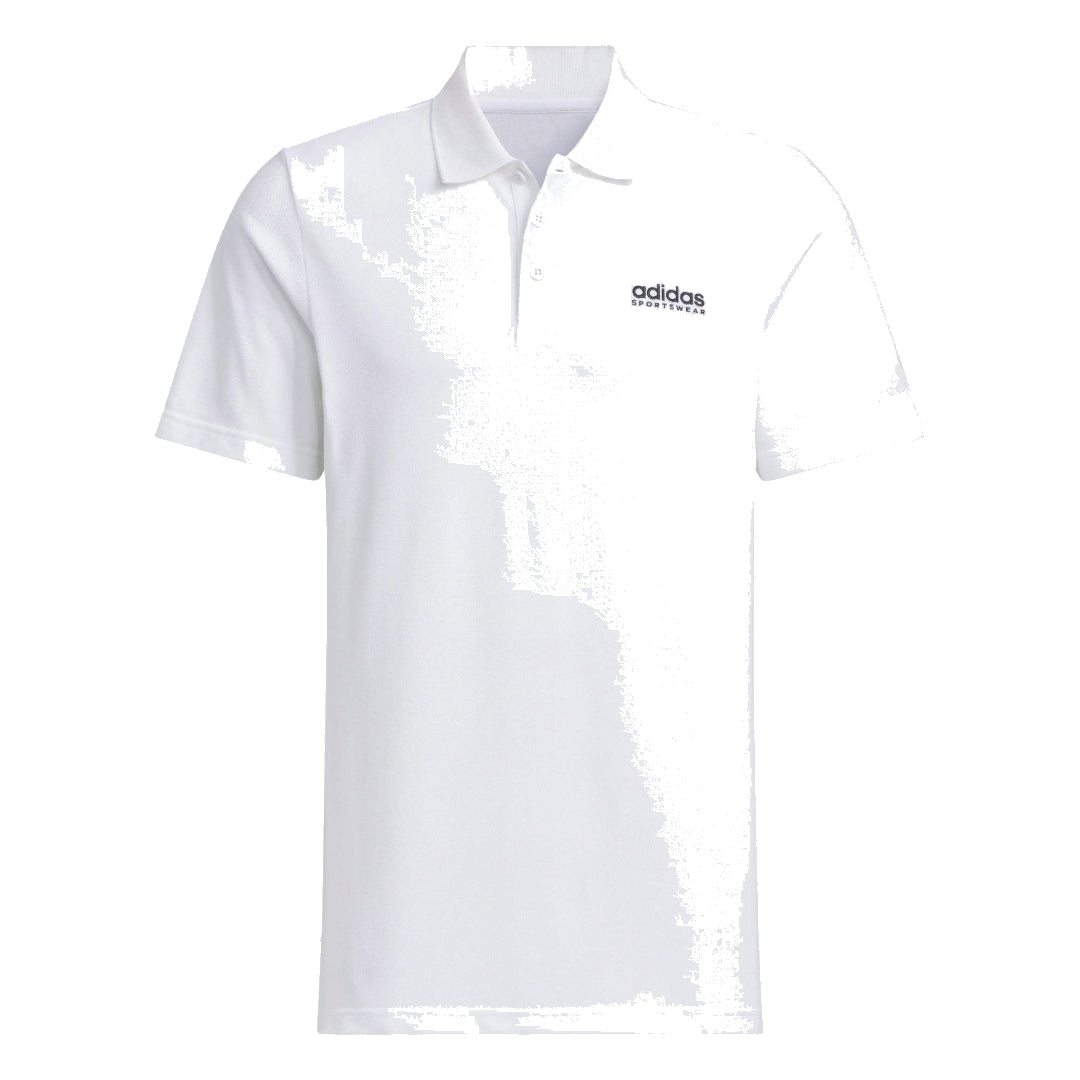 Polo tričko adidas Originals Pique Solid Polo Shirt Biela | JI9056, 0
