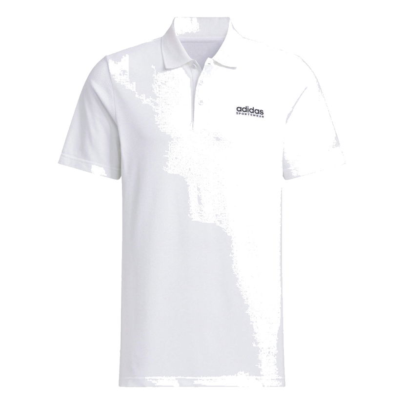 Polo tričko adidas Originals Pique Solid Polo Shirt Biela | JI9056