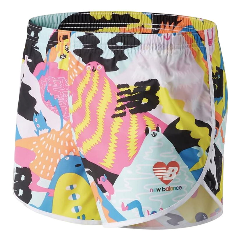 Šortky New Balance Printed Impact Run Shorts Rôznofarebný | MS11518WM