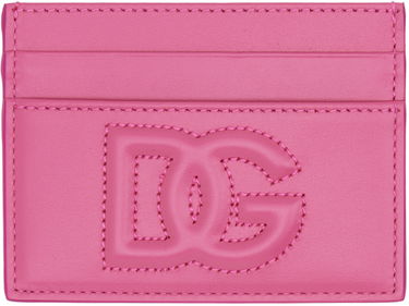 Peňaženka Dolce & Gabbana Pink Embossed Card Holder Ružová | BI0330AG081, 0