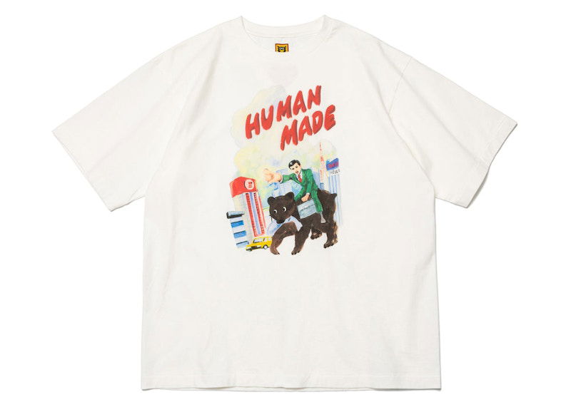 Tričko Human Made Keiko Sootome #7 Print T-Shirt Biela | XX25TE005