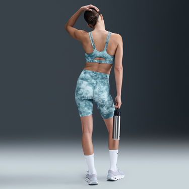 Šortky Nike Nike Zenvy Printed High-Waisted 20cm Bike Shorts Tyrkysová | HJ2301-006, 2