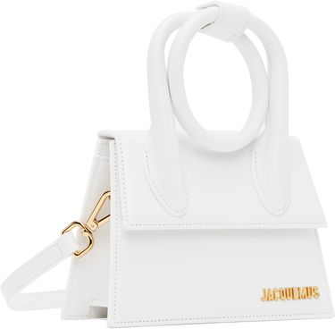 Taška cez rameno Jacquemus 'Le Chiquito Nœud' Bag Biela | 21H213BA005-3000, 1