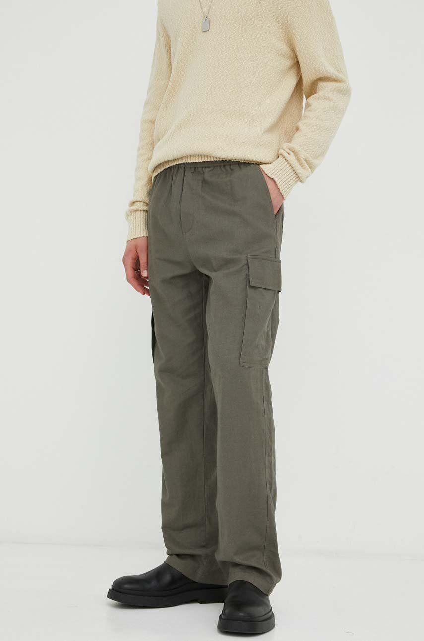 Cargo nohavice Samsoe Samsoe Jabari Cargo Trousers Zelené | M23200065, 0