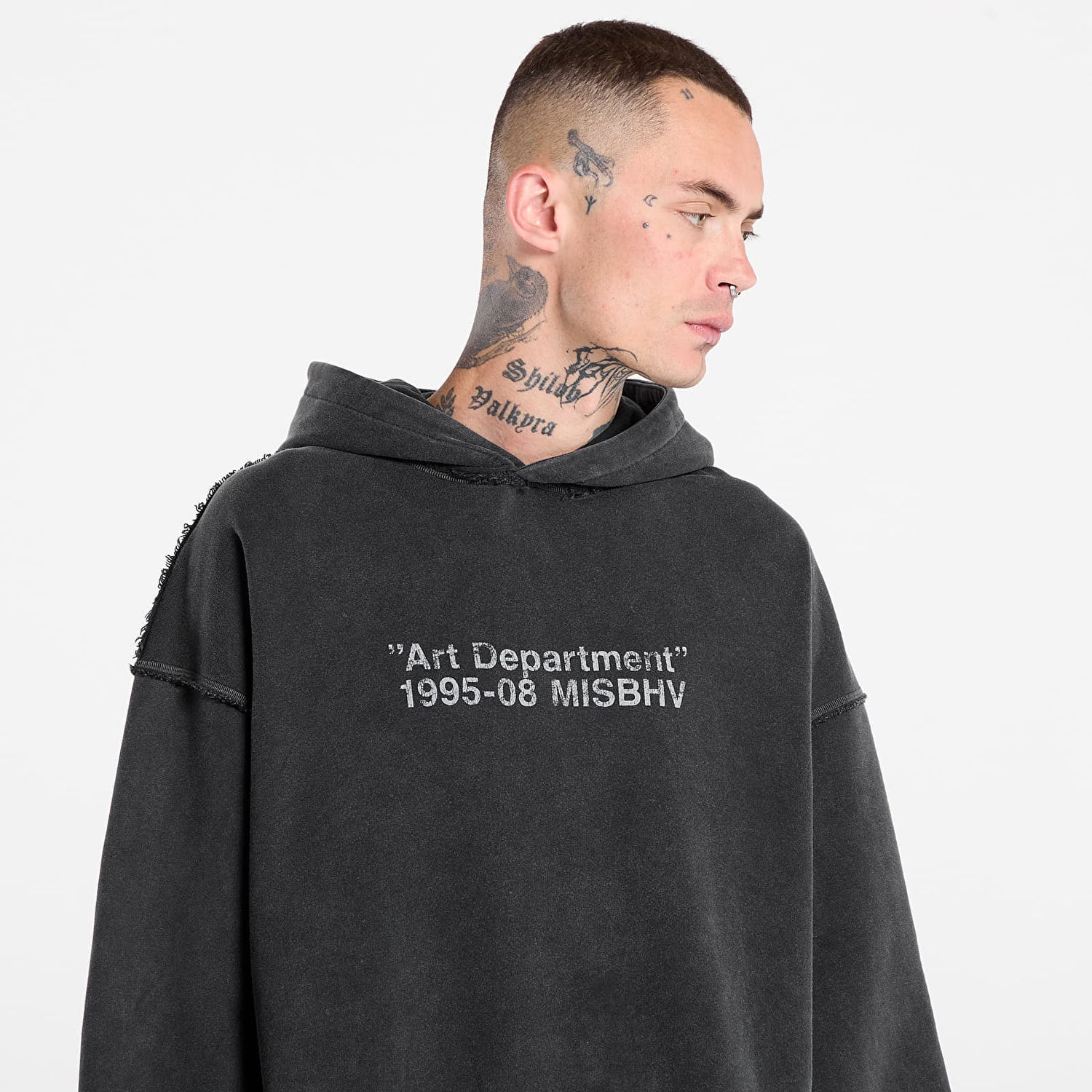 Mikina MISBHV MISBHV Basic Hoodie Čierna | 251M230, 1