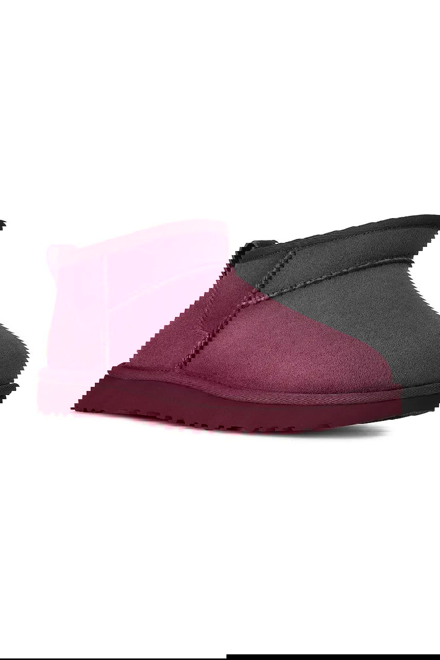 Tenisky a topánky UGG Suede Classic Ultra Mini Boot Vínová | 1116109.BNTM, 1