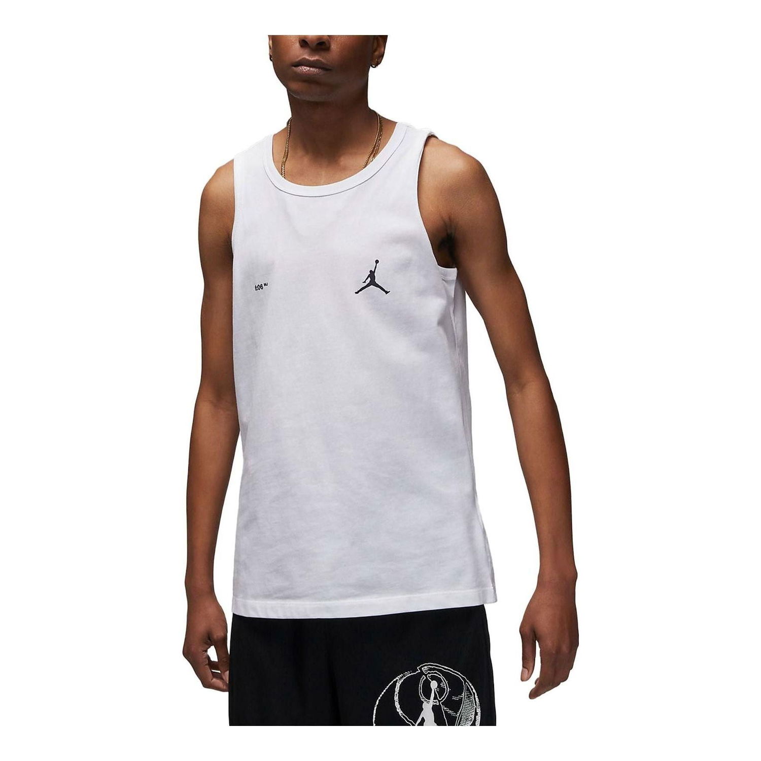 Tielko Jordan Jumpman Men's Tank Top Biela | DX9606-100, 0