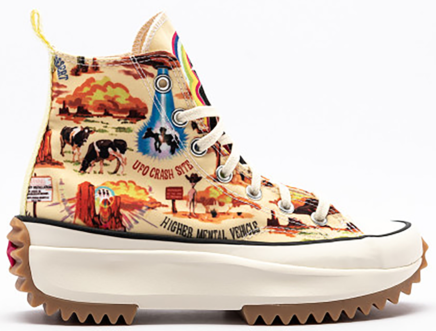 Tenisky a topánky Converse Run Star Hike Hi Twisted Resort W Rôznofarebný | 167895C, 0