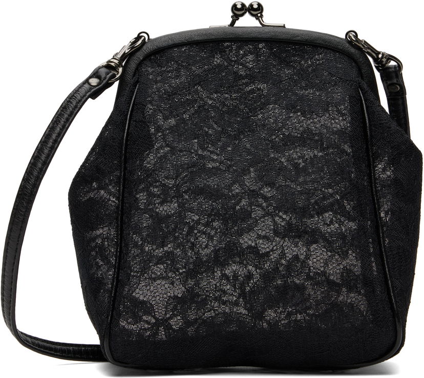 Kabelka Yohji Yamamoto Yohji Yamamoto Clasp Pouch Bag Čierna | DP-A11-902