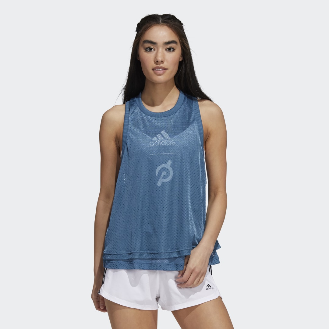 Tielko adidas Performance Peloton x Tank Top Navy | HE2044, 0