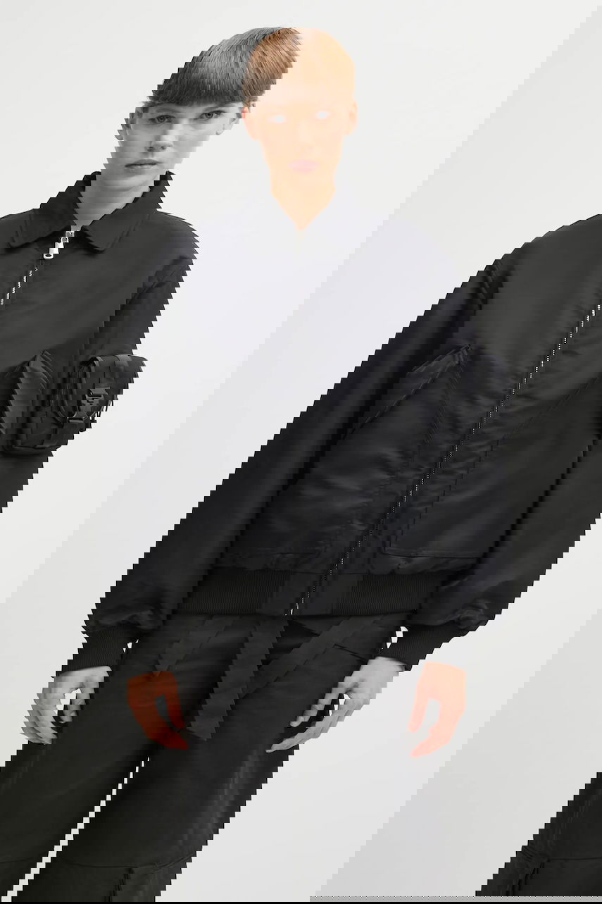 Bomber bunda Coperni Coperni Collared Utility Pocket Bomber Jacket Čierna | COPBL32F3003, 0