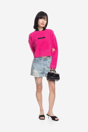 Šortky Ksubi High Waist Distressed Denim Shorts Modrá | 5000004525, 1