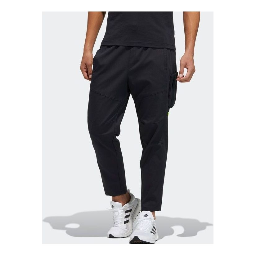 Cargo nohavice adidas Originals Woven Custom Sports Pants Čierna | GP0941, 0