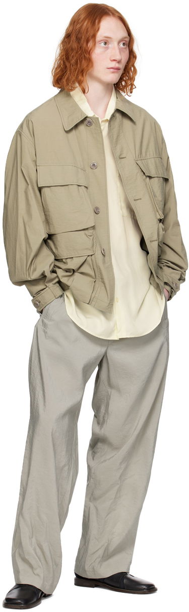 Košeľa LEMAIRE Lemaire Patch Pocket Shirt Žltá | SH1089 LF1126, 3