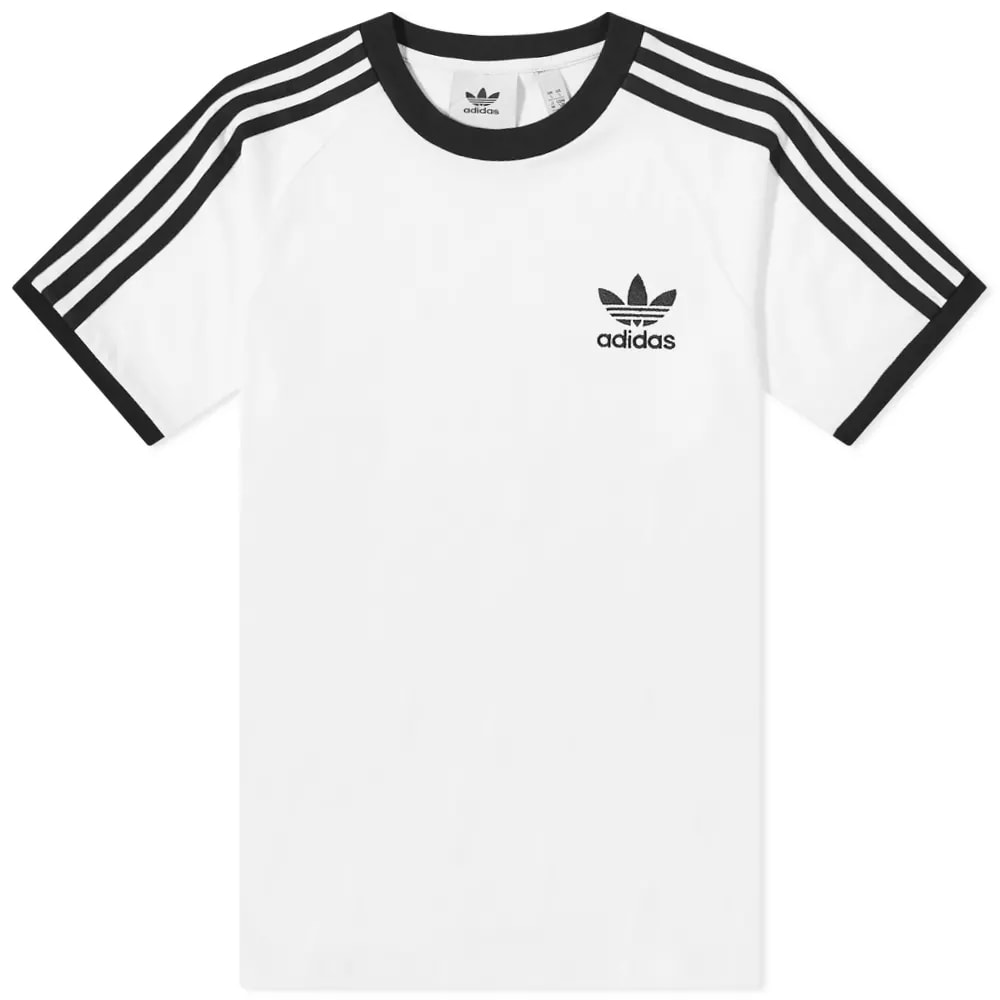 Tričko adidas Originals 3 Stripe Tee Biela | IA4846, 0