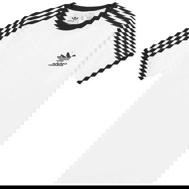 Tričko adidas Originals 3 Stripe Tee Biela | IA4846, 0