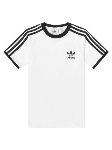 Tričko adidas Originals 3 Stripe Tee Biela | IA4846