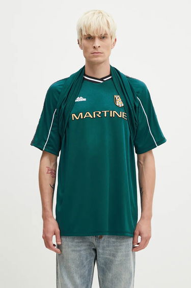 Tričko Martine Rose Celebration Football T-Shirt With Print Zelené | 135JT01400, 0
