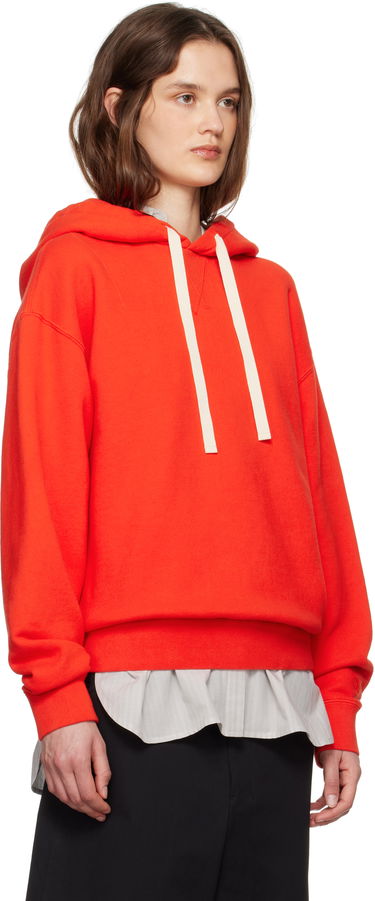 Mikina Jil Sander Jil Sander Drawstring Hoodie Červená | J40GU0121_J20295, 1