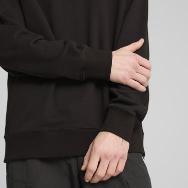 Sveter Puma WARDROBE ESS Relaxed Crewneck Sweatshirt Čierna | 629650_01, 4