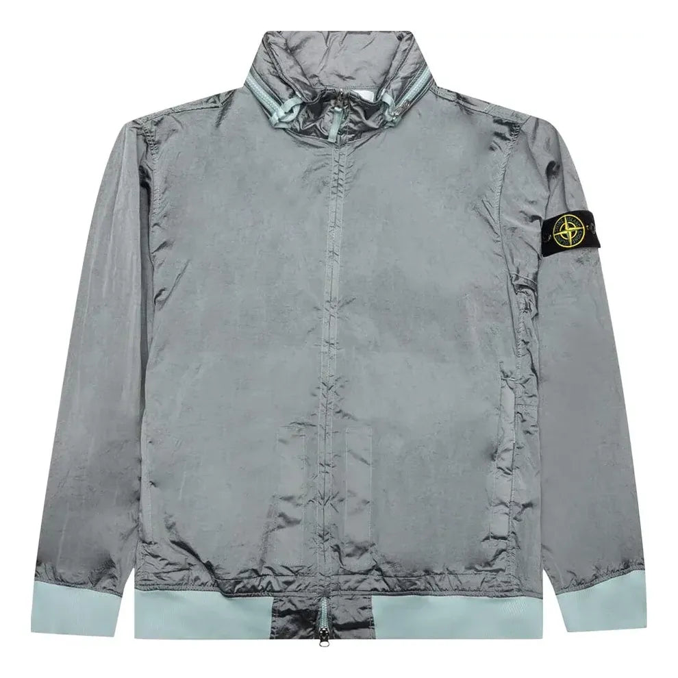 Vetrovka Stone Island Foldable Hooded Zip-Up Jacket Šedá | 781541920-V0041, 0