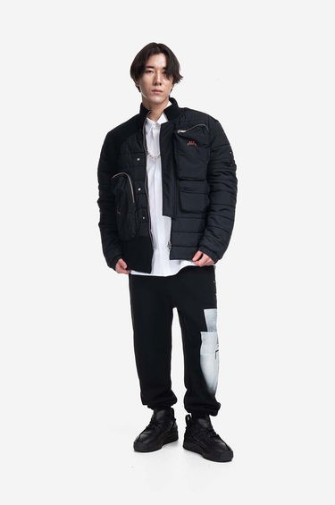 Prešívaná bunda A-COLD-WALL* Asymmetric Padded Jacket Čierna | ACWMO154, 1