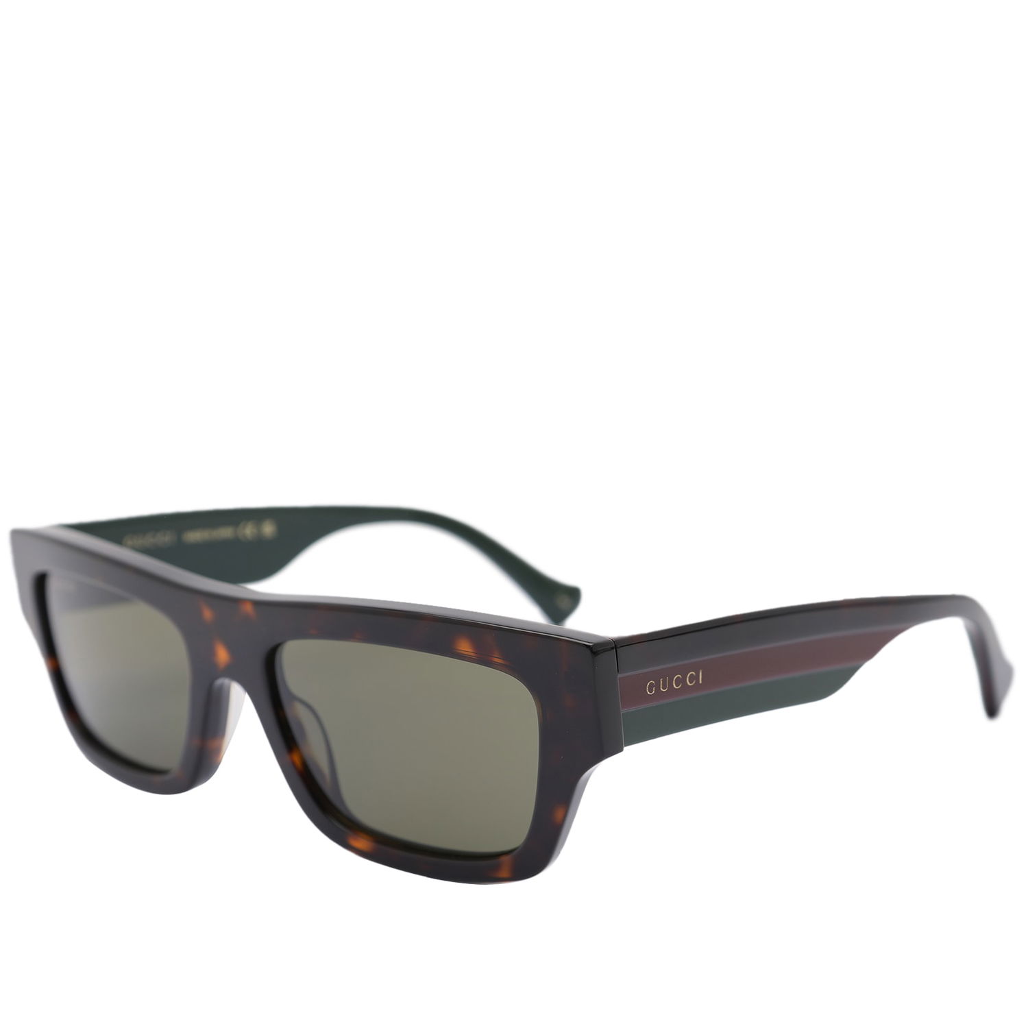 Slnečné okuliare Gucci Eyewear GG1301S Sunglasses Havana/Green Hnedá | GG1301S-002, 0