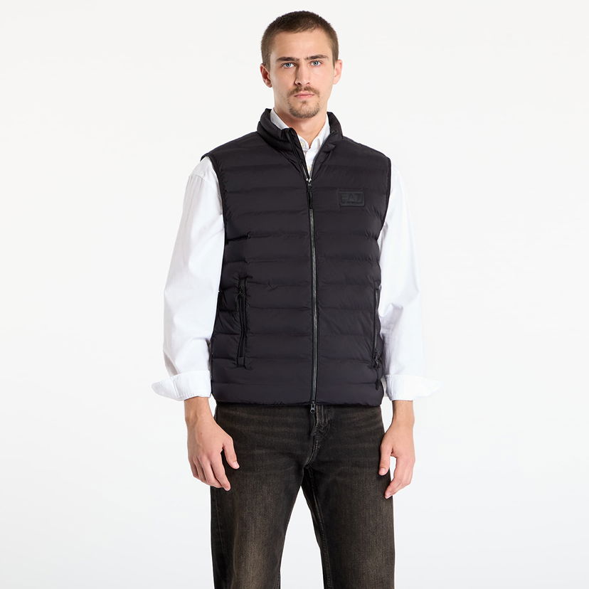 Vesta Emporio Armani Mountain Eco Down Medium Vest Čierna | 7M000683AF15953UC001