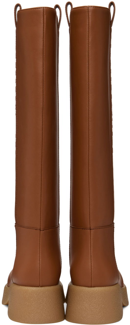 Tenisky a topánky Stella McCartney Skyla Knee-High Boots Hnedá | 810132AP00M0, 1