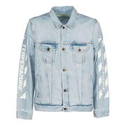 Off-White Classic Print Denim Jacket