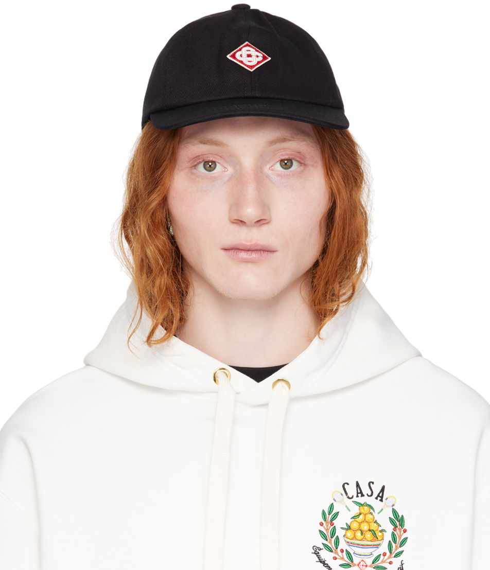Šiltovka Casablanca Logo Patch Cap Čierna | APS24-HAT-002-03, 0