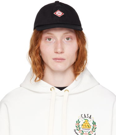 Šiltovka Casablanca Logo Patch Cap Čierna | APS24-HAT-002-03, 0