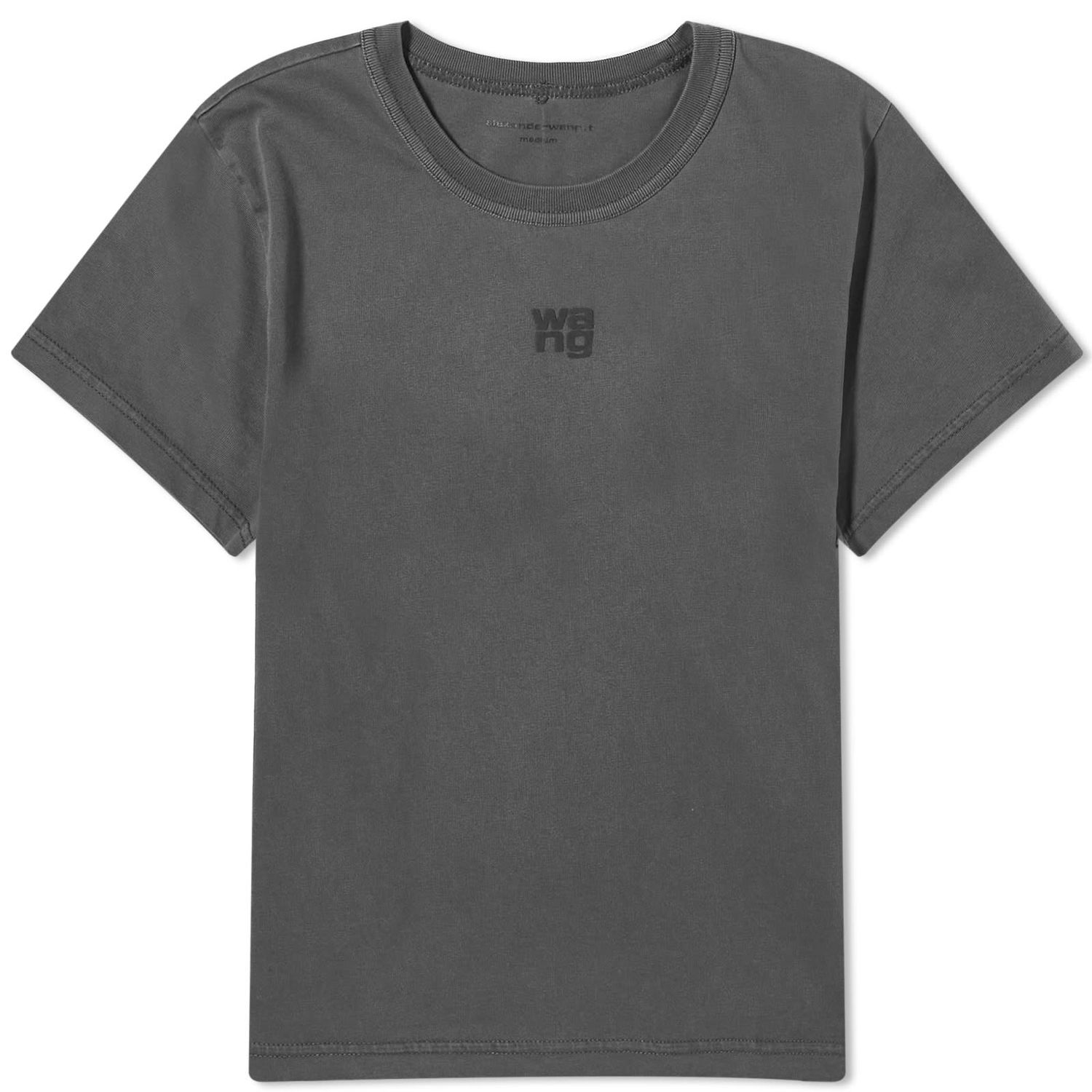 Tričko Alexander Wang Essential Logo T-Shirt Zelené | 4CC3221358-094A, 0
